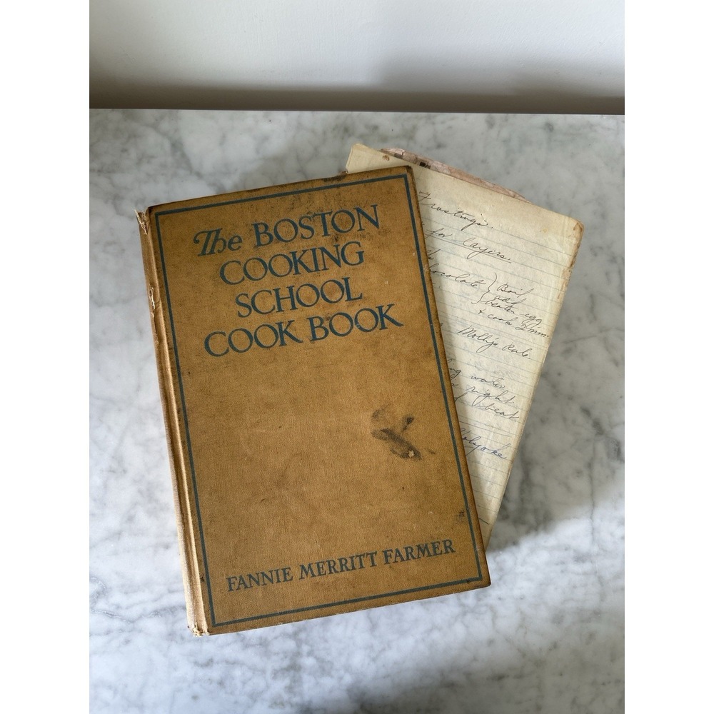Fannie Merritt Farmer Boston Cooking-School 7th Ed 1941 Hardcover Little Brown